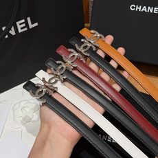 -香家✨ Leather Belt 15mm 皮质腰带 双面小牛皮腰带,经典双C带扣设计。小牛皮与金属。15毫米超细皮带 -香家✨ Leather Belt 15mm 皮质腰带 双面小牛皮腰带,经典双C带扣设计。小牛皮与金属。15毫米超细皮带