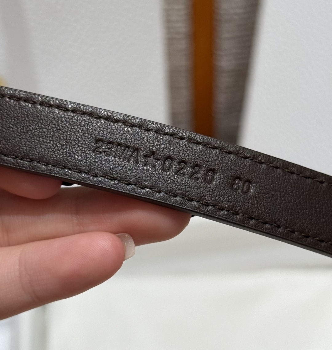 디올 르 누도 드 벨트 20mm 가죽 벨트 상세 이미지 7