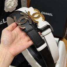 -香家✨ Leather Belt 30mm 皮质腰带 双面小牛皮腰带,经典双C带扣设计。小牛皮与金属。两种配色随心切换 -香家✨ Leather Belt 30mm 皮质腰带 双面小牛皮腰带,经典双C带扣设计。小牛皮与金属。两种配色随心切换