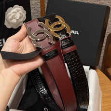 -香家✨ Leather Belt 30mm 皮质腰带 双面小牛皮腰带,经典双C带扣设计。小牛皮与金属。两种配色随心切换 -香家✨ Leather Belt 30mm 皮质腰带 双面小牛皮腰带,经典双C带扣设计。小牛皮与金属。两种配色随心切换