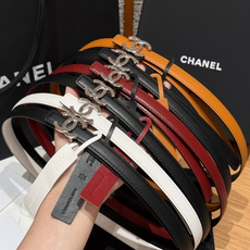 -香家✨ Leather Belt 15mm 皮质腰带 双面小牛皮腰带,经典双C带扣设计。小牛皮与金属。15毫米超细皮带 -香家✨ Leather Belt 15mm 皮质腰带 双面小牛皮腰带,经典双C带扣设计。小牛皮与金属。15毫米超细皮带