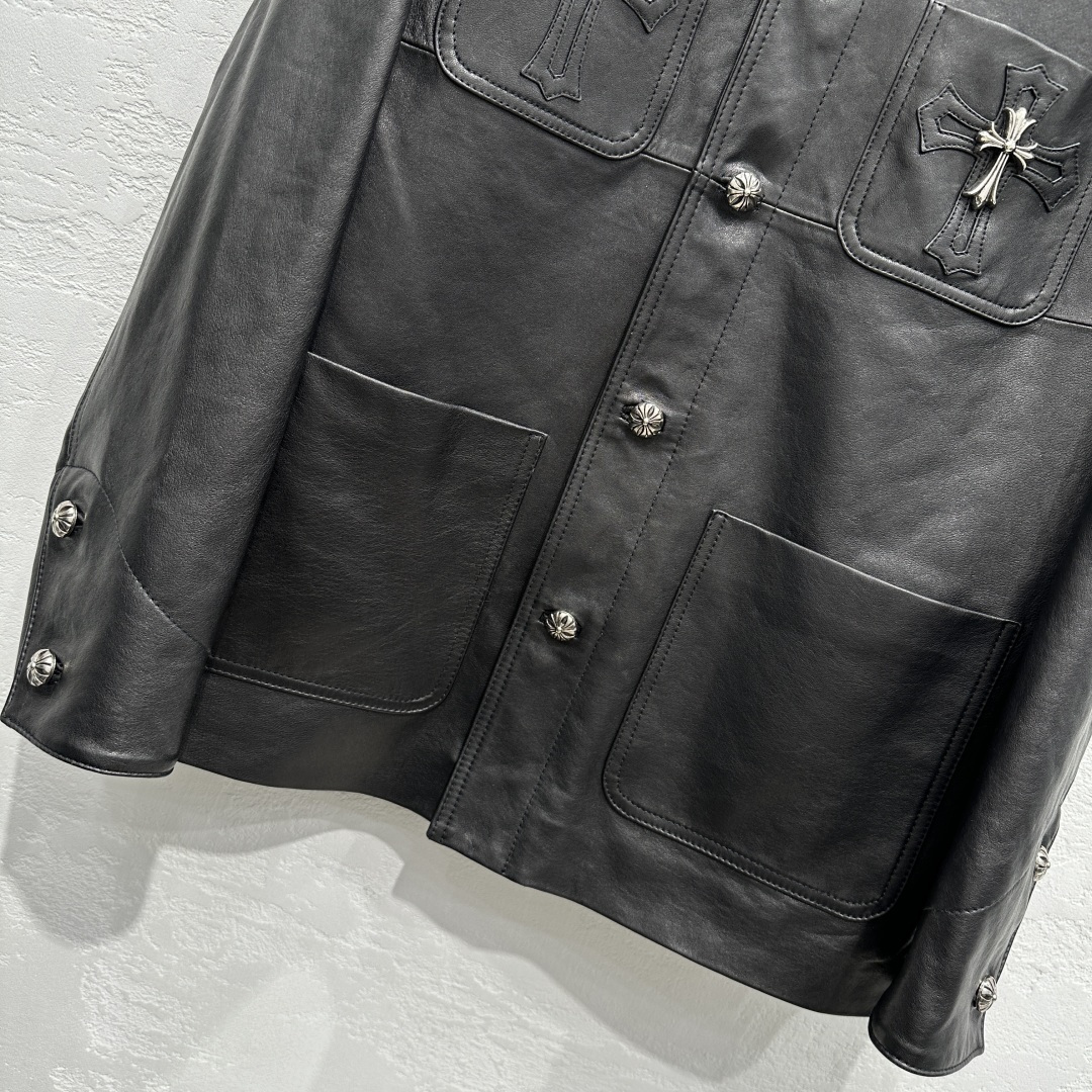 P2645 Oversized Sheepskin Coat with Stylish Boyfriend Design – High Quality, Custom Hardware. - 图片 3