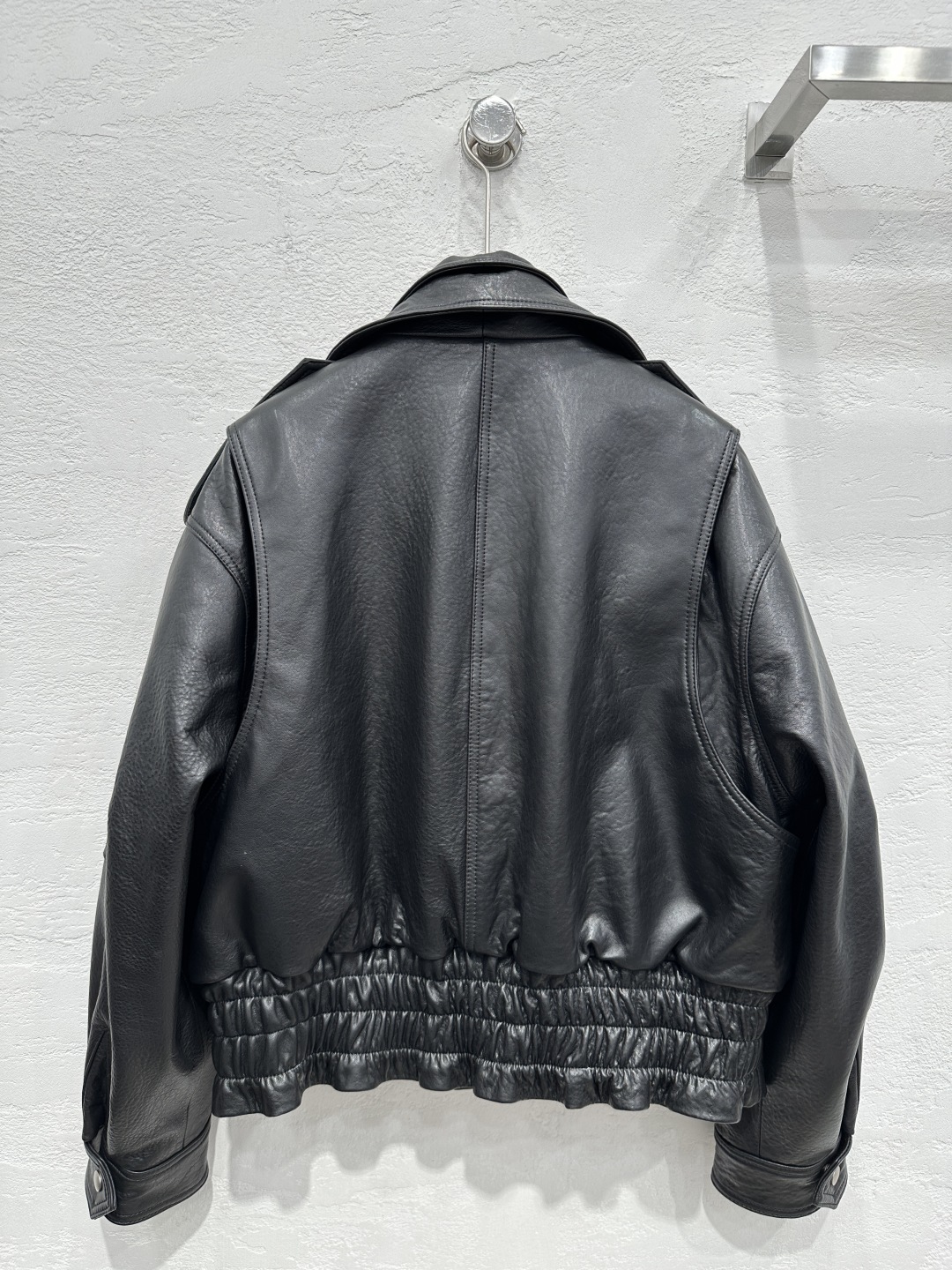 High-End Isabel MarantEtoil25 Lamb-Skin Jacket with Double Collar Style - 图片 8