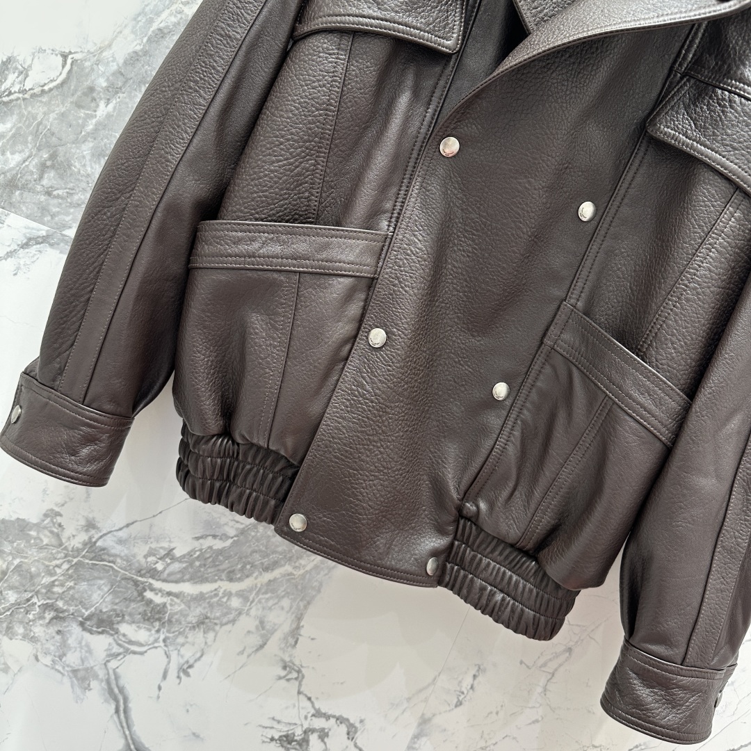 Saint Laurent Lambskin Biker Jacket - Double Breasted, Premium Quality 4 cmp i1751808387611 2941 0 2