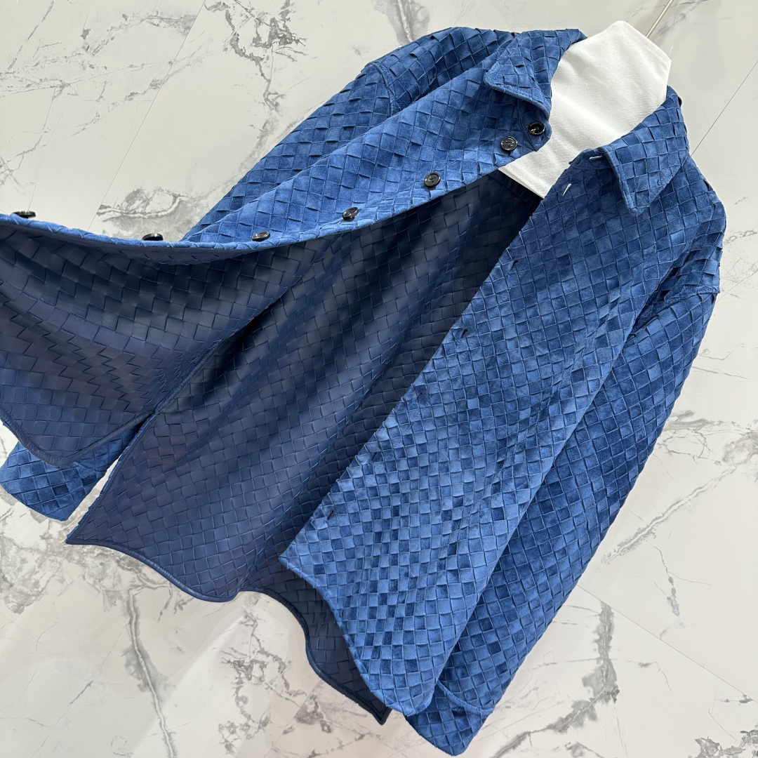 Luxury Goat Deer Velvet Shirt with Classic Collar – High-End Fashion Import - 图片 8
