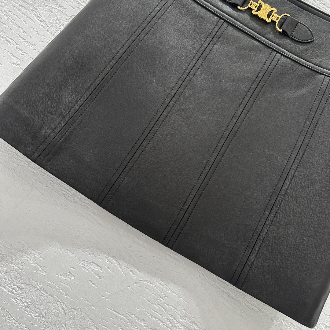 “Customized Sheep Skin Skirt: Elegant, Stylish, and High-Quality Import with 3D Cut-Out Design” - 图片 3