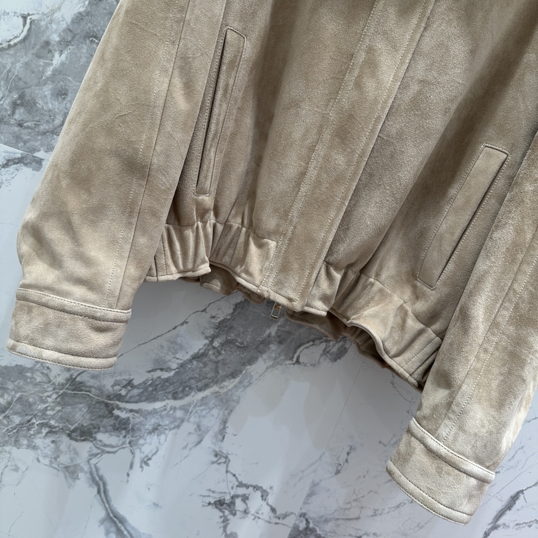 High-End Unisex Velvet Wool Coat with Customizable Design and Quality Workmanship - 图片 3