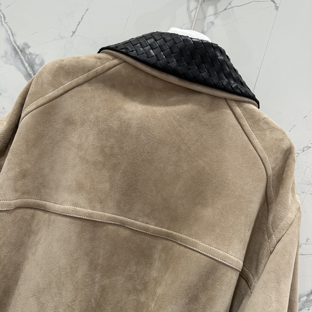 High-End Unisex Velvet Wool Coat with Customizable Design and Quality Workmanship - 图片 7