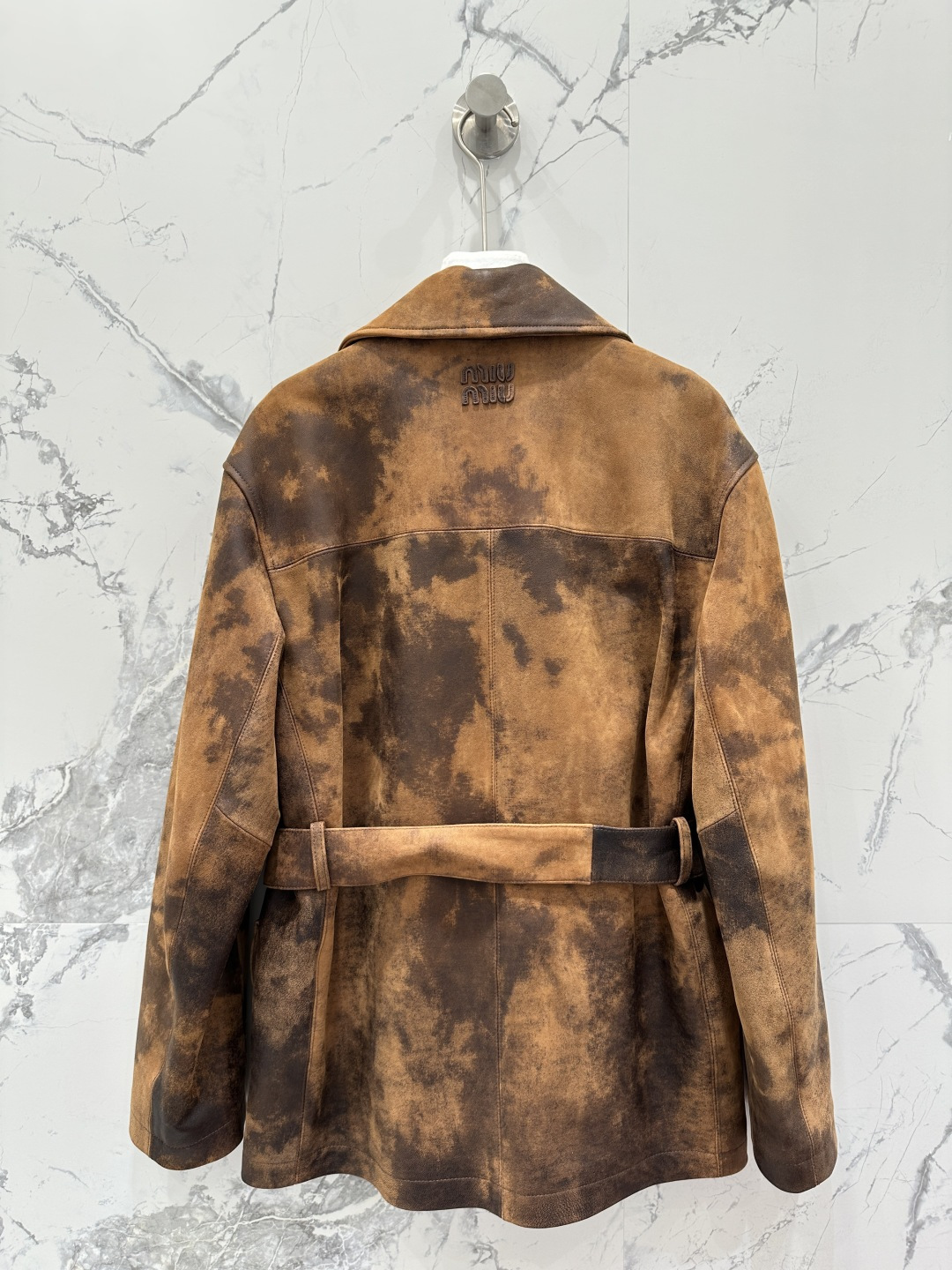 “First-Class Women’s Brown Suit Jacket with Exclusive Custom-Made Design | New Autumn Product | Miu Brand” - 图片 5