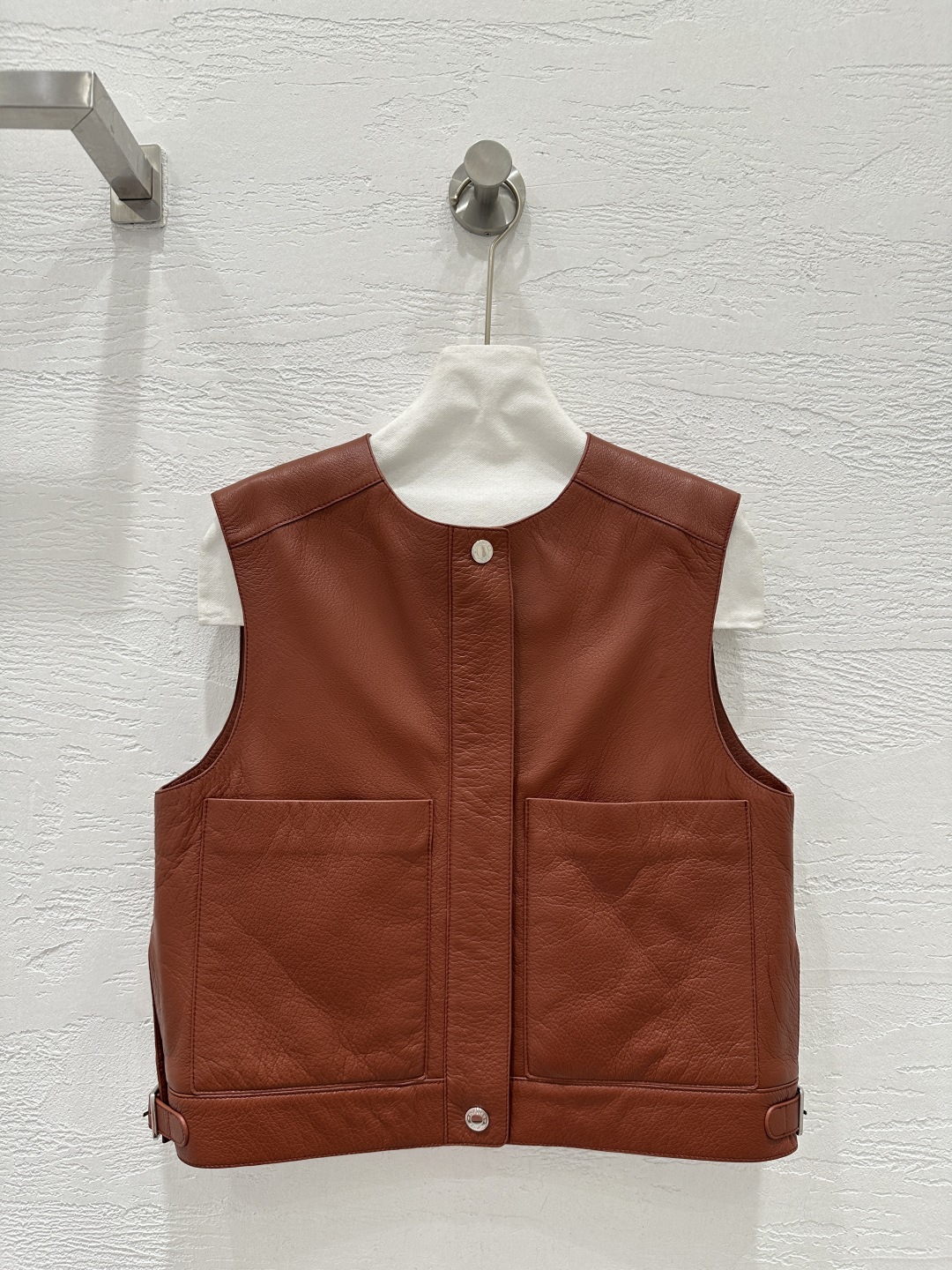 High-End He*mè *25 New Autumn Winter Coat with Customized Tweeds and Imported Lamb Skin - 图片 1