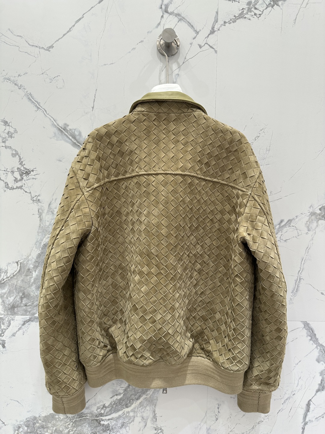 Bottega Veneta Suede Leather Jacket, Hand-Woven, Fall 2025 Collection, Unisex 6 cmp i1754546015733 4323 0 4