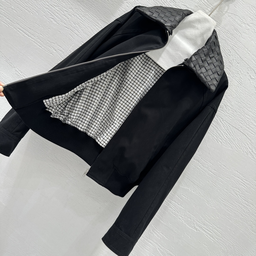 Bottega Veneta Inspired Lambskin Woven Collar Jacket - Autumn Chic 10 cmp i1754806470665 549 0 8
