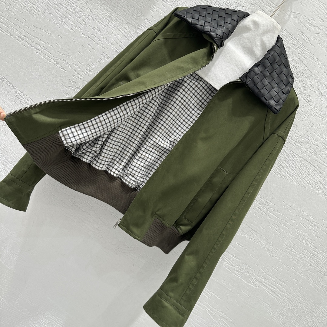 Bottega Veneta Woven Leather Collar Jacket - Early Autumn Collection 10 cmp i1754806559701 2733 0 8