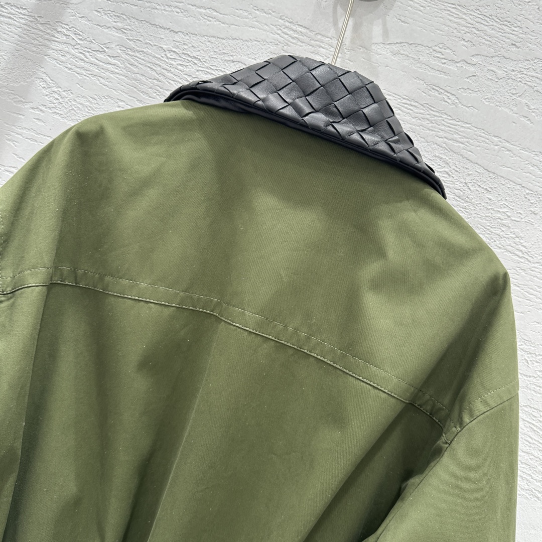 Bottega Veneta Woven Leather Collar Jacket - Early Autumn Collection 8 cmp i1754806559701 356 0 6