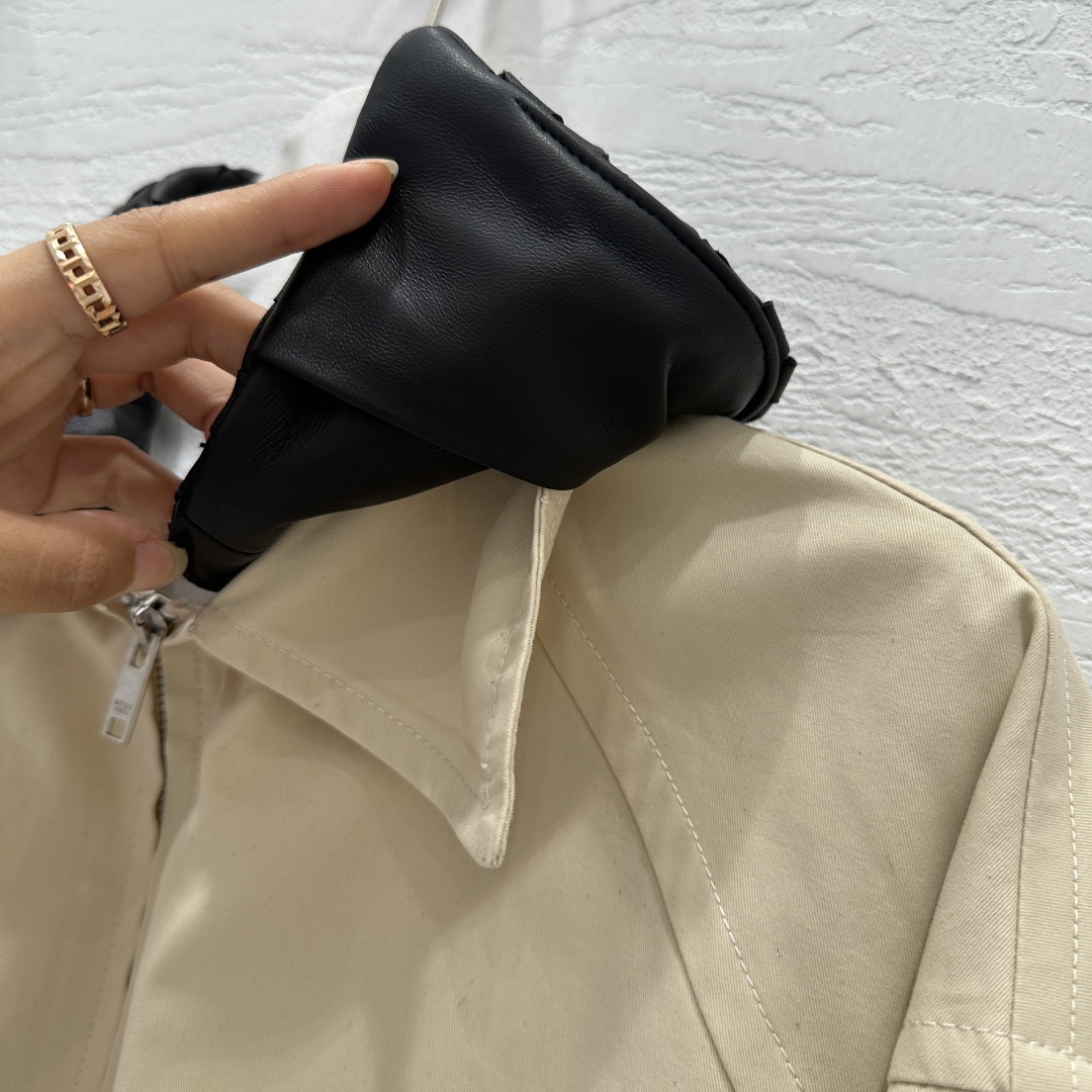 Bottega Veneta Inspired Lambskin Jacket - Autumn Style, Detachable Collar 6 cmp i1754806624909 3351 0 4