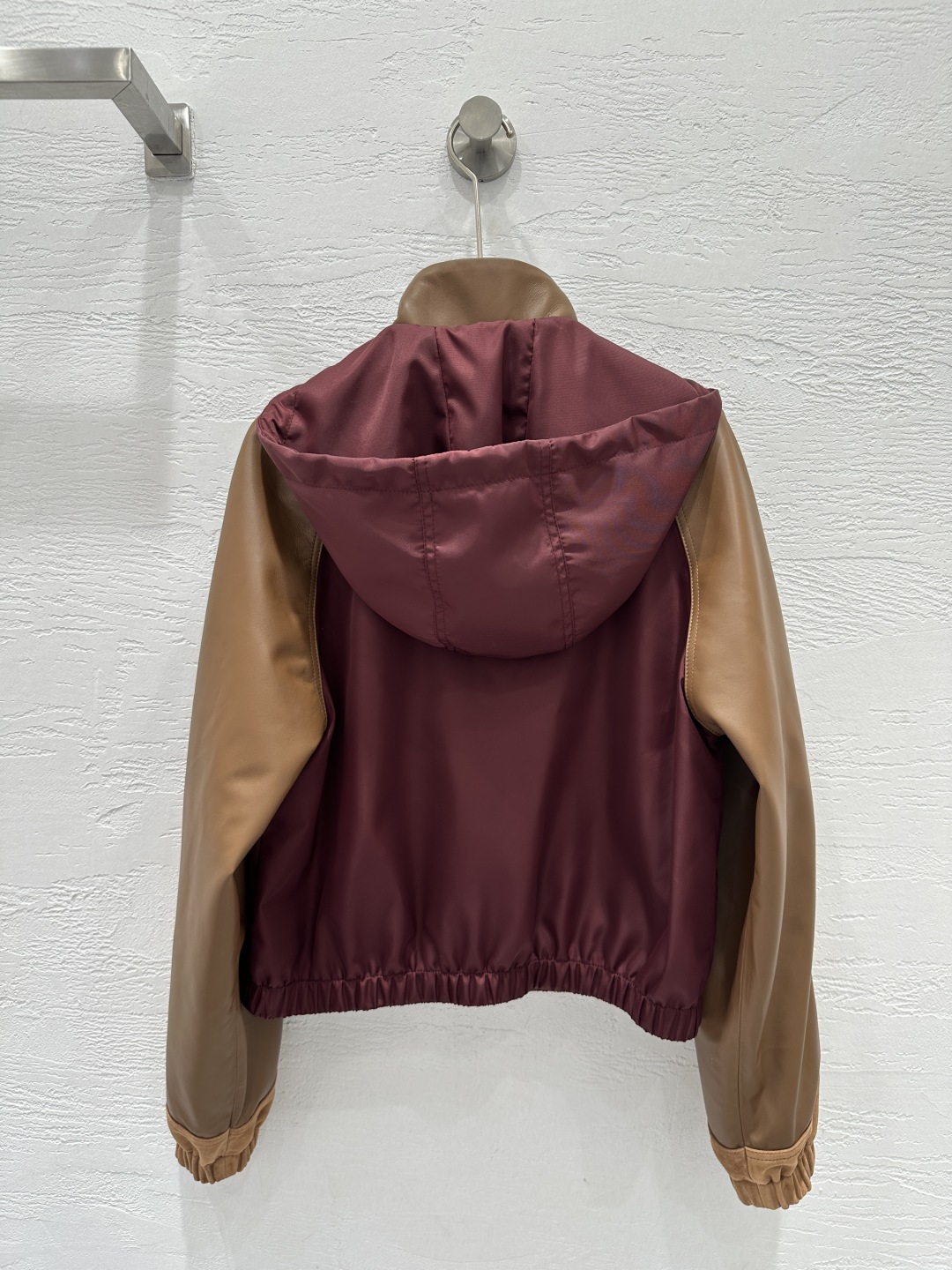 Loewe Hooded Leather Jacket: Premium Lambskin, Inspired by Yang Mi 7 cmp i1757390505658 9620 0 5