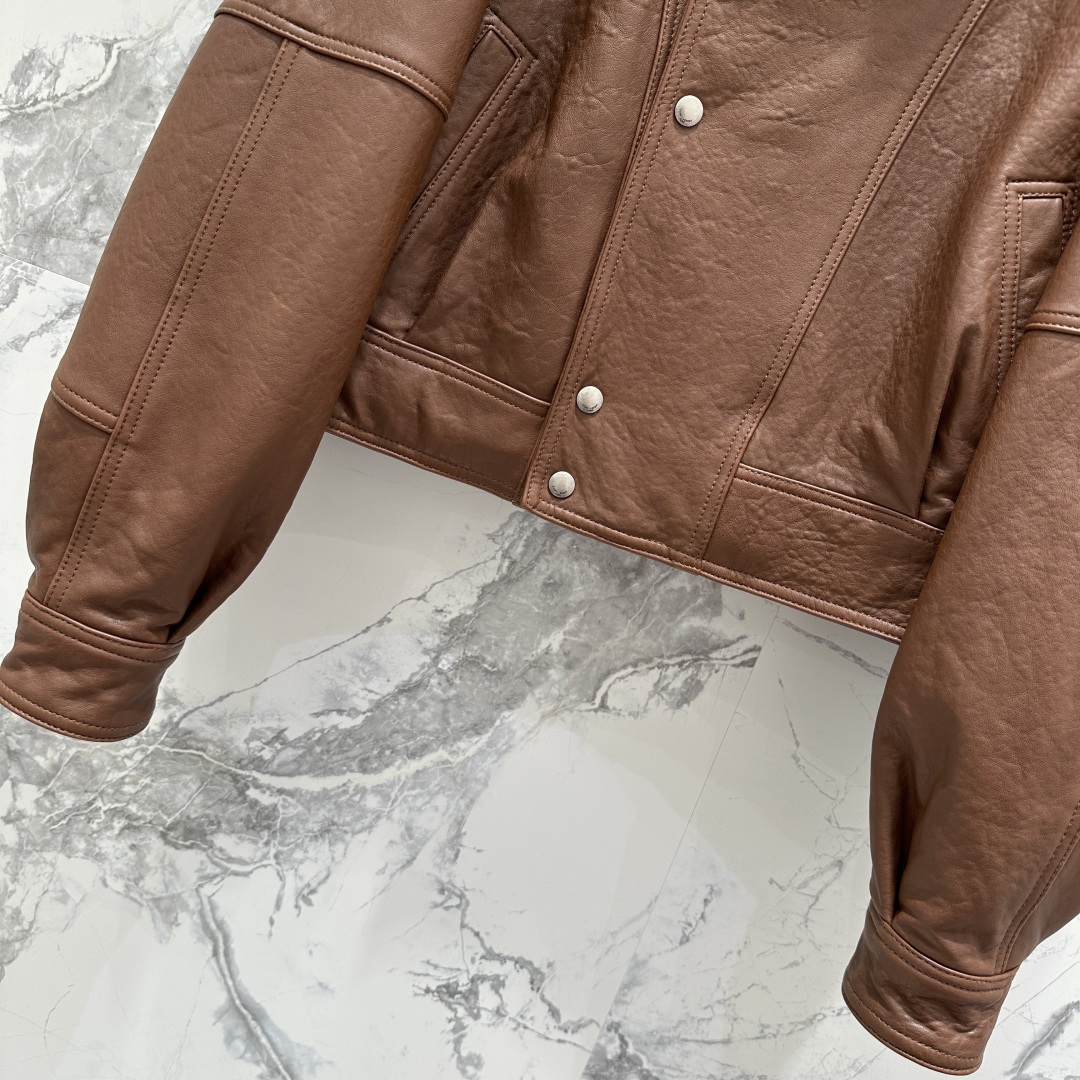Saint Laurent Lambskin Biker Jacket - Autumn Collection - Unisex Design 4 cmp i1758601900445 2552 0 2