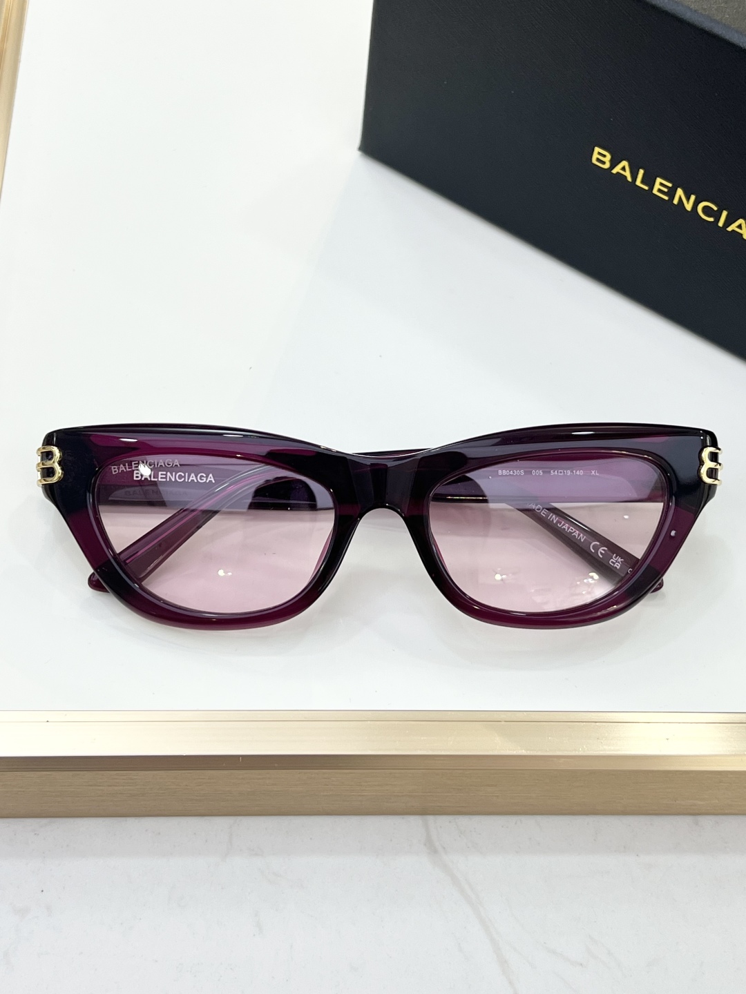 
BALENCIAG*
MODEL：BB0430S
SIZE：54口19-140🦖
