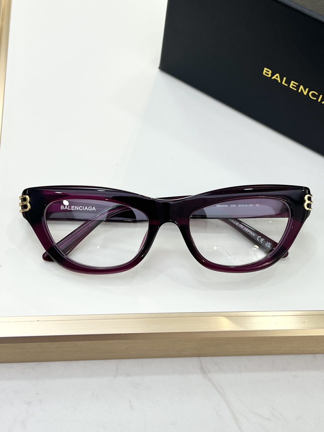 
BALENCIAG*
MODEL：BB0430S
SIZE：54口19-140🦖

