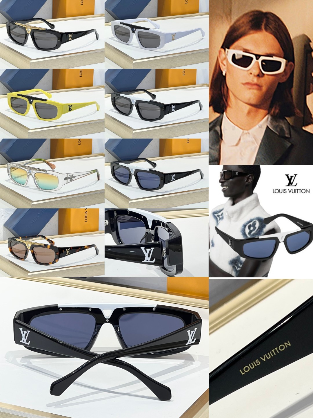 gafas de estilo desfile de la marca de lujo ~ MODELO: Z1950UW