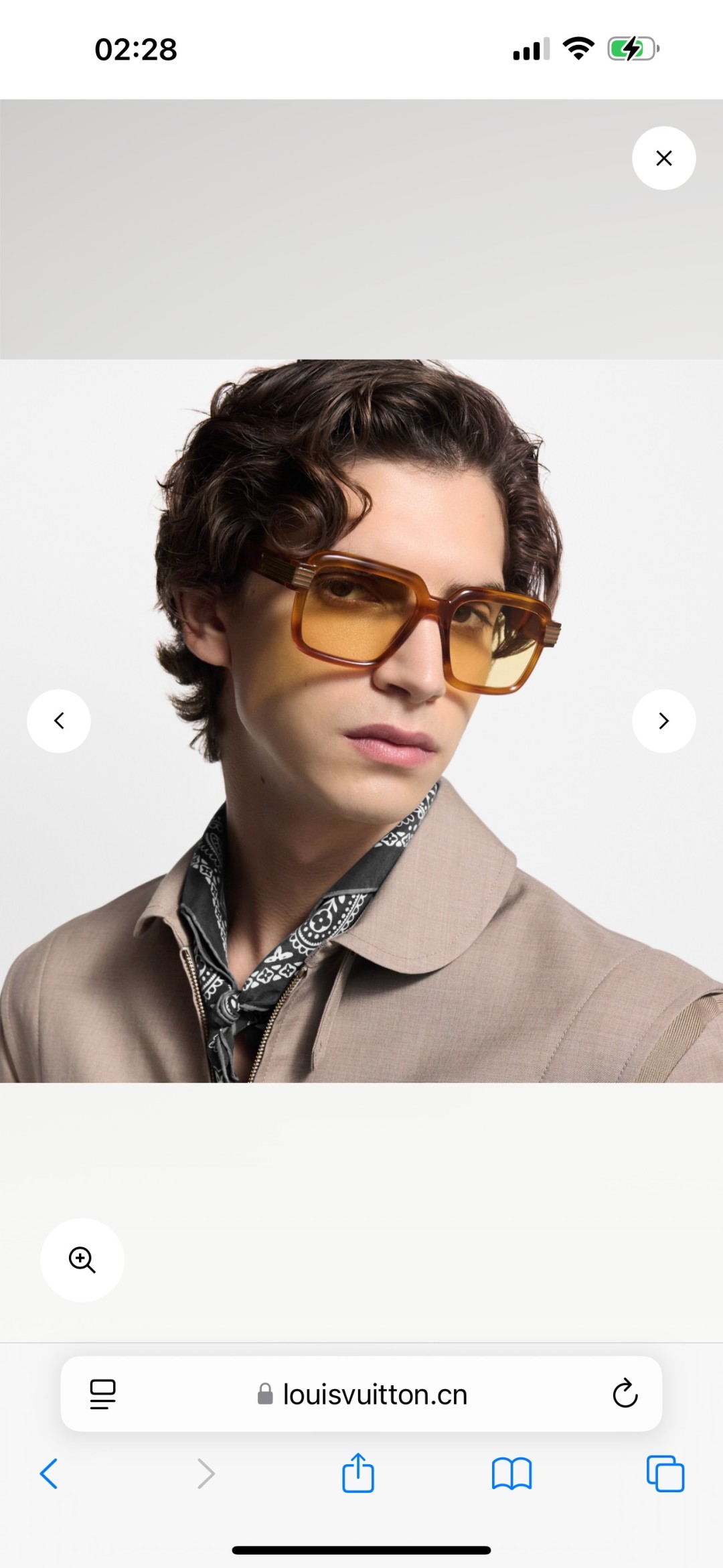  LOUIS VUITTO*
MODEL：Z2828U
SIZE：55口19-150
