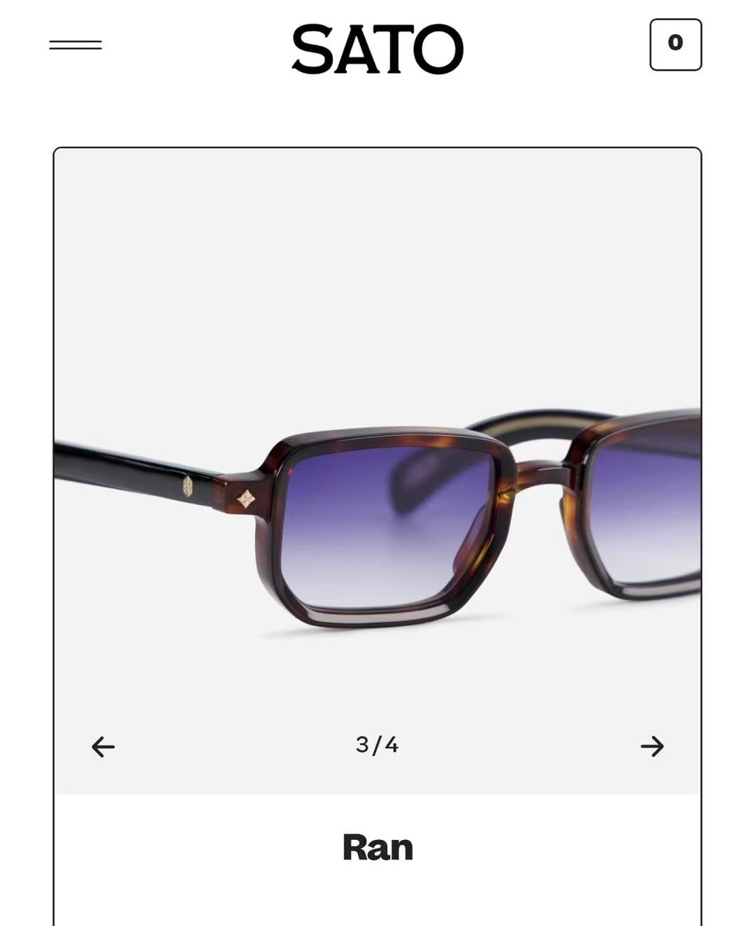 Sato SunglassesTOP QUALITYMODEL： LA RANSIZE：48口22-14