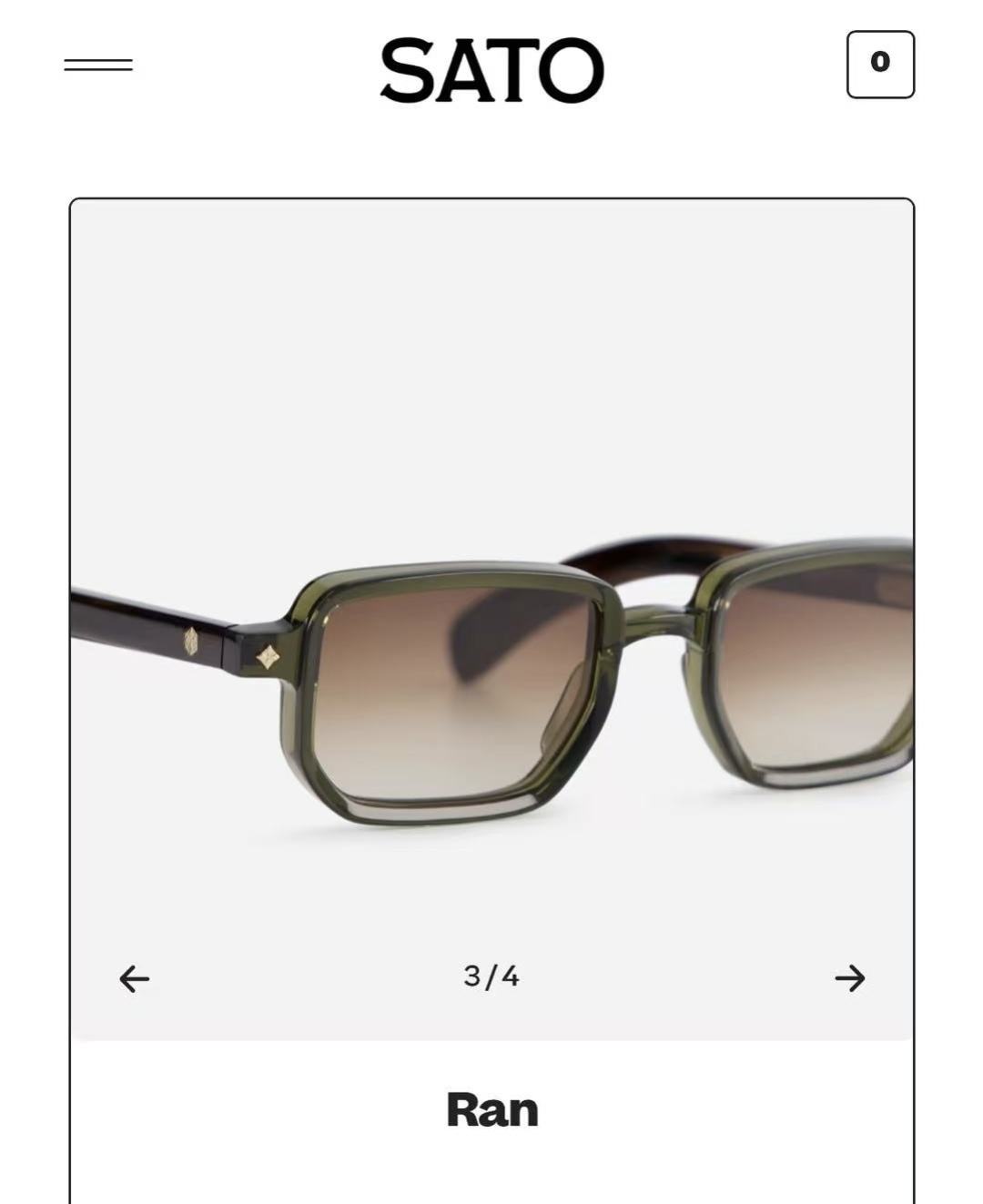 Sato SunglassesTOP QUALITYMODEL： LA RANSIZE：48口22-14