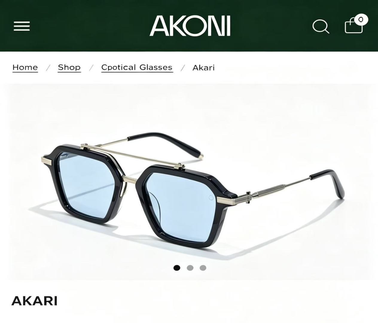 Akoni AKARI以引人注目的多层工程设计为特色——大量的日本醋酸轮辋在优雅对比鲜明的日本贵金属框架中精确平衡——为