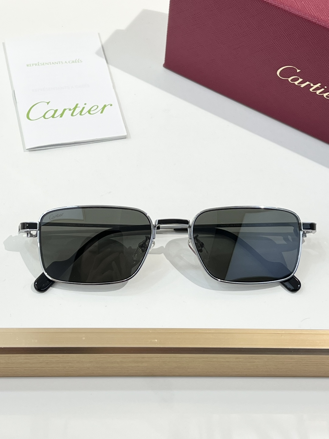 💯Cartier 钛 MODEL：CT0527OA SIZE: 55口17-140 