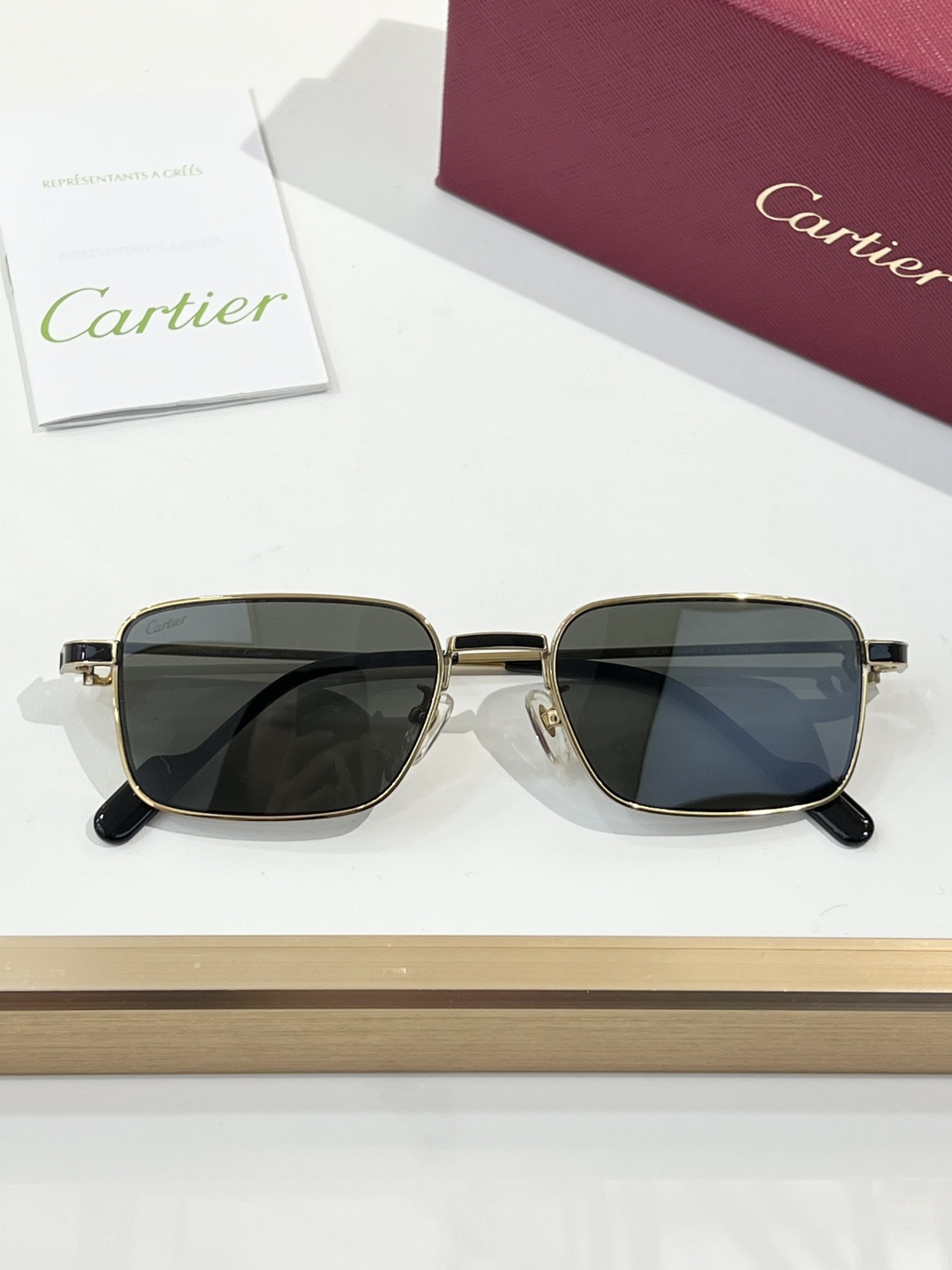 💯Cartier 钛 MODEL：CT0527OA SIZE: 55口17-140 