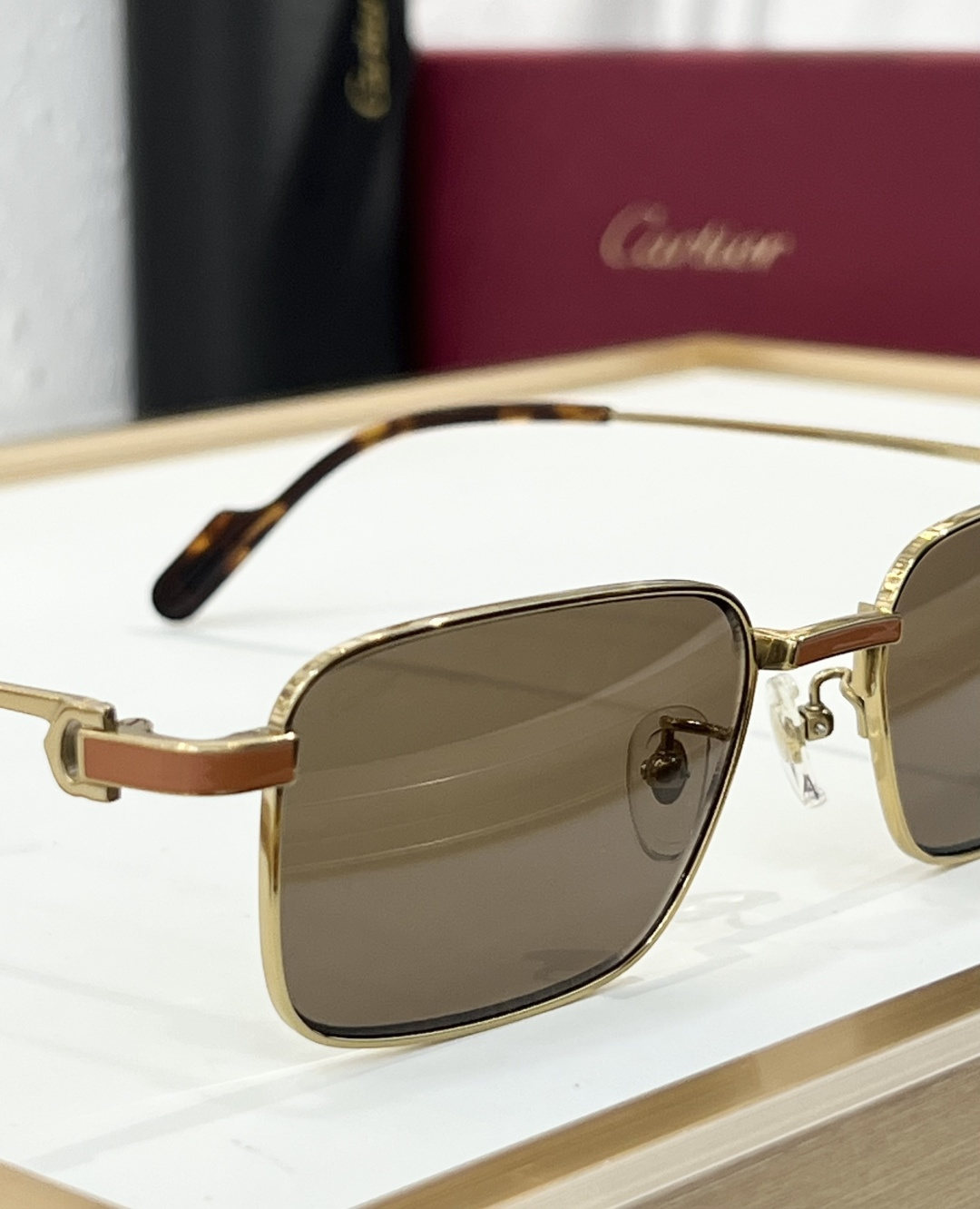💯Cartier 钛 MODEL：CT0527OA SIZE: 55口17-140 