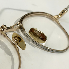 Jacques Marie Mage -可折叠眼镜Folding glasses -定制一体式铰链 -全新药丸形斜面鼻 Jacques Marie Mage -可折叠眼镜Folding glasses -定制一体式铰链 -全新药丸形斜面鼻