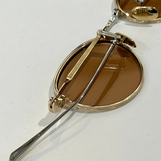 Jacques Marie Mage -可折叠眼镜Folding glasses -定制一体式铰链 -全新药丸形斜面鼻 Jacques Marie Mage -可折叠眼镜Folding glasses -定制一体式铰链 -全新药丸形斜面鼻