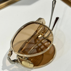 Jacques Marie Mage -可折叠眼镜Folding glasses -定制一体式铰链 -全新药丸形斜面鼻 Jacques Marie Mage -可折叠眼镜Folding glasses -定制一体式铰链 -全新药丸形斜面鼻