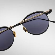 Jacques Marie Mage -可折叠眼镜Folding glasses -定制一体式铰链 -全新药丸形斜面鼻 Jacques Marie Mage -可折叠眼镜Folding glasses -定制一体式铰链 -全新药丸形斜面鼻