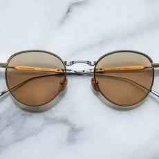 Jacques Marie Mage -可折叠眼镜Folding glasses -定制一体式铰链 -全新药丸形斜面鼻 Jacques Marie Mage -可折叠眼镜Folding glasses -定制一体式铰链 -全新药丸形斜面鼻