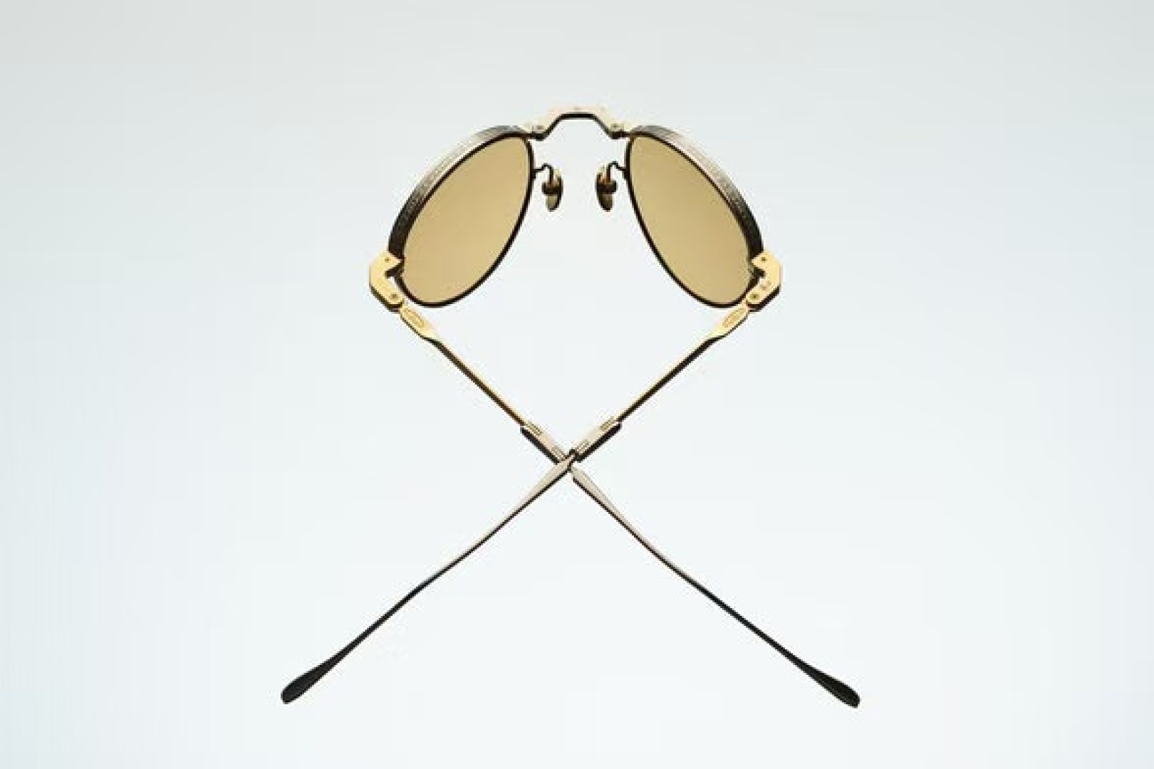 Jacques Marie Mage  -可折叠眼镜Folding glasses -定制一体式铰链 -全新药丸形斜面鼻