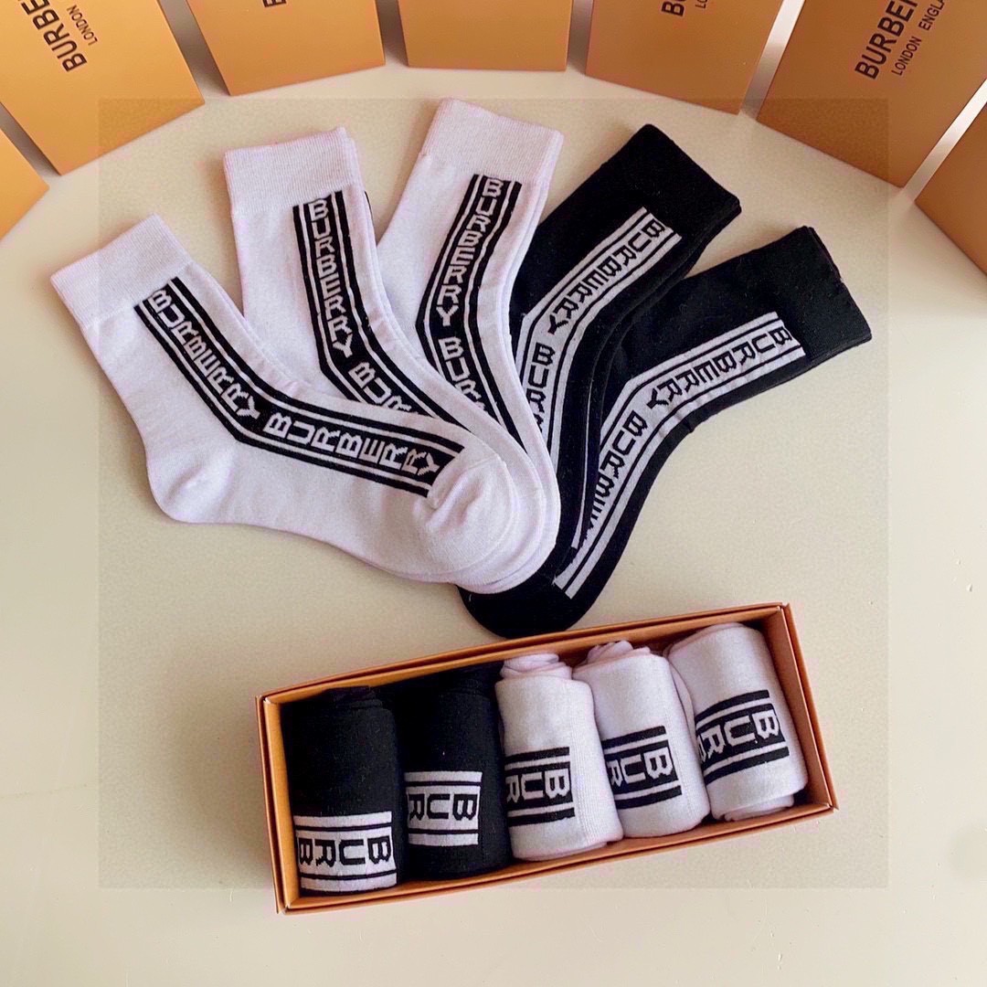 Burberry P-95 Socks Set with Counter Display and Card - 图片 6