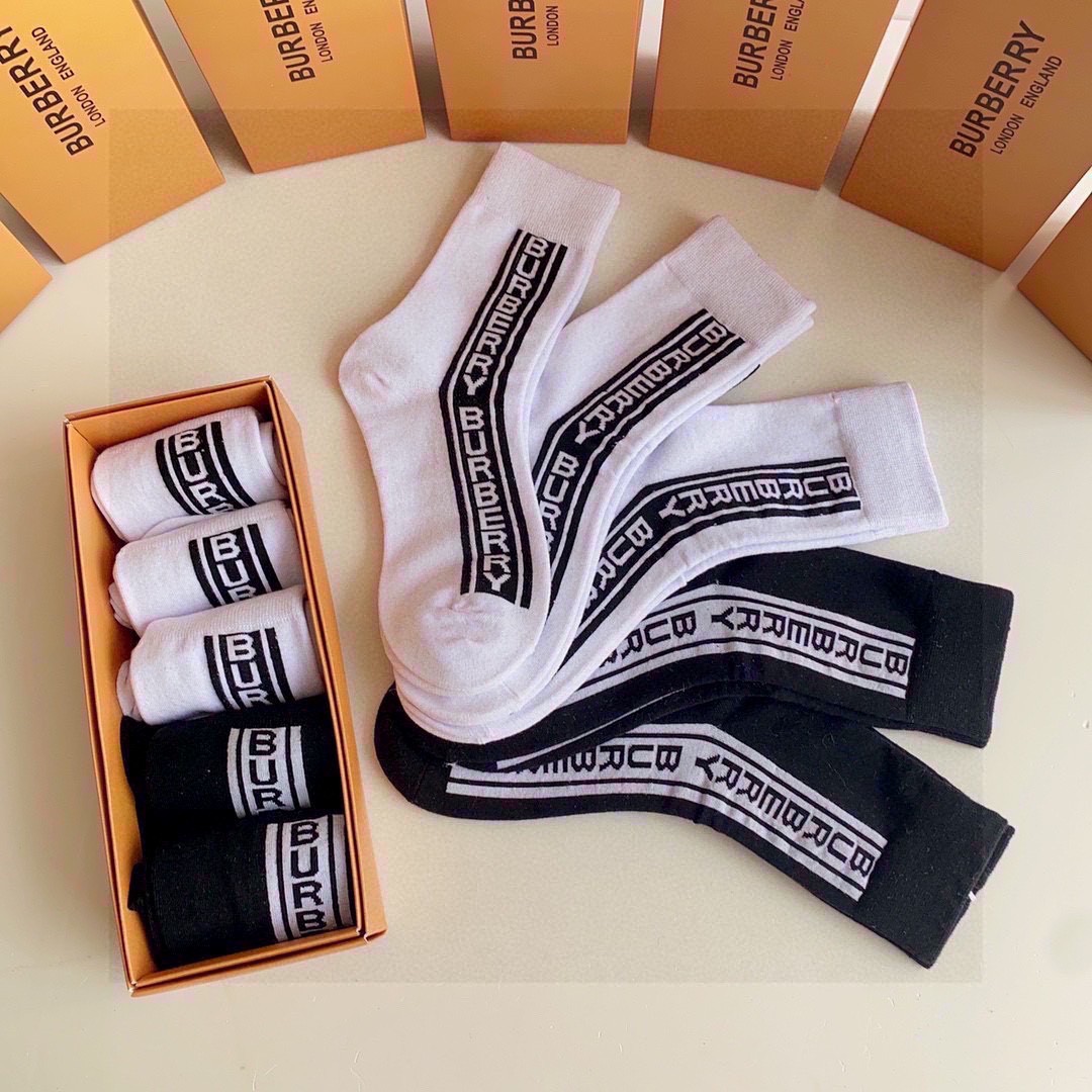 Burberry P-95 Socks Set with Counter Display and Card - 图片 7