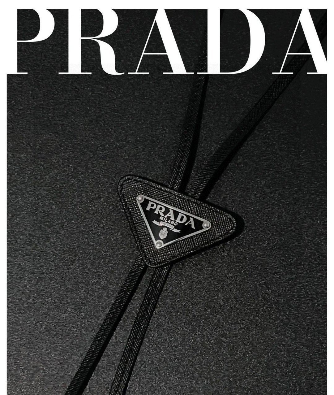配全套包装PRADA（普拉达）爆款百搭P家领带 时髦精 人手必备的一条搭配神器