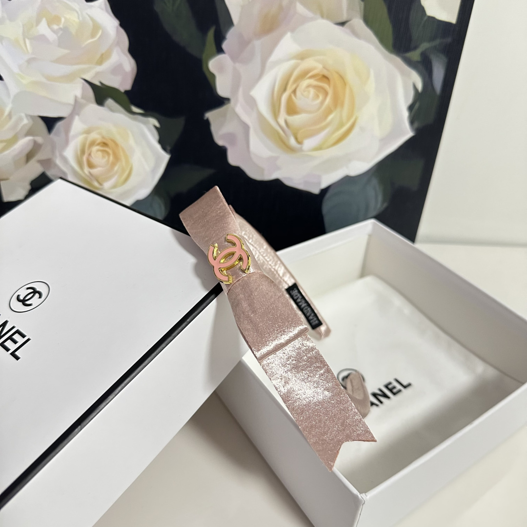 配专柜包装Chanel（香奈儿）最新发箍小仙女快入手特殊材质 不嘞头可盐可甜～
