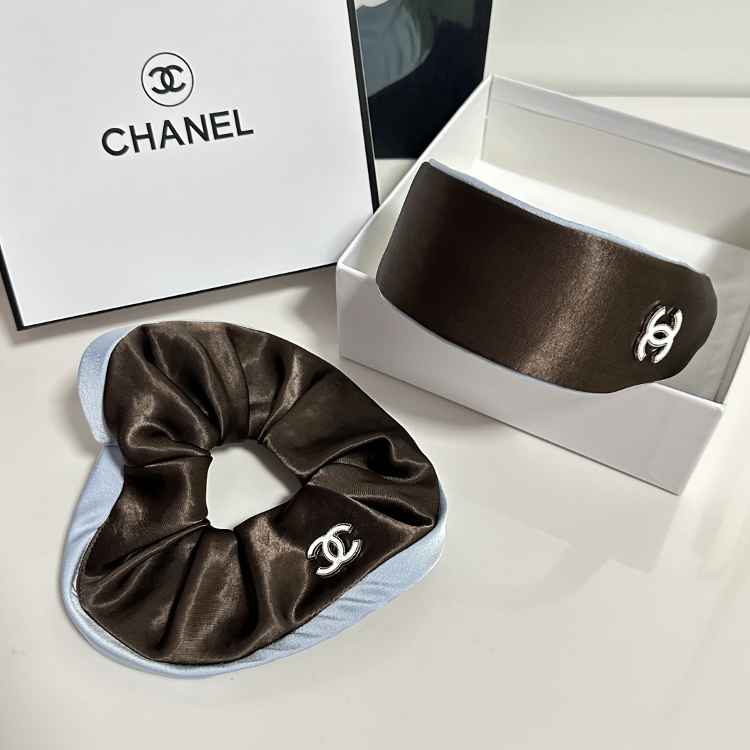 （两件套）配专柜包装 Chanel（香奈儿）最新爆款来啦✨💫两件套发箍➕发圈优雅的girl值得入手 非常