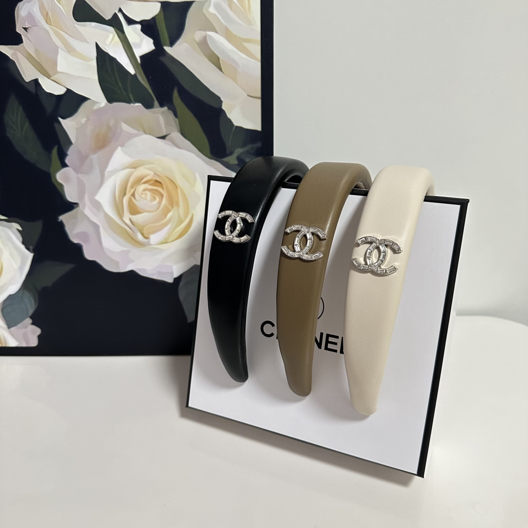 配专柜包装Chanel （香奈儿）最新小羊皮发箍#信我！人手必备的单品 这件必须买洋气神仙颜值💕💫小仙女
