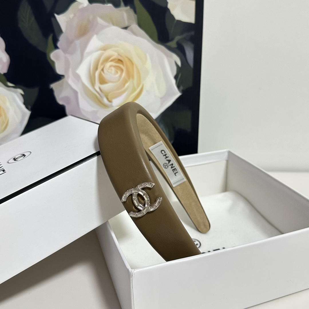 配专柜包装Chanel （香奈儿）最新小羊皮发箍#信我！人手必备的单品 这件必须买洋气神仙颜值💕💫小仙女