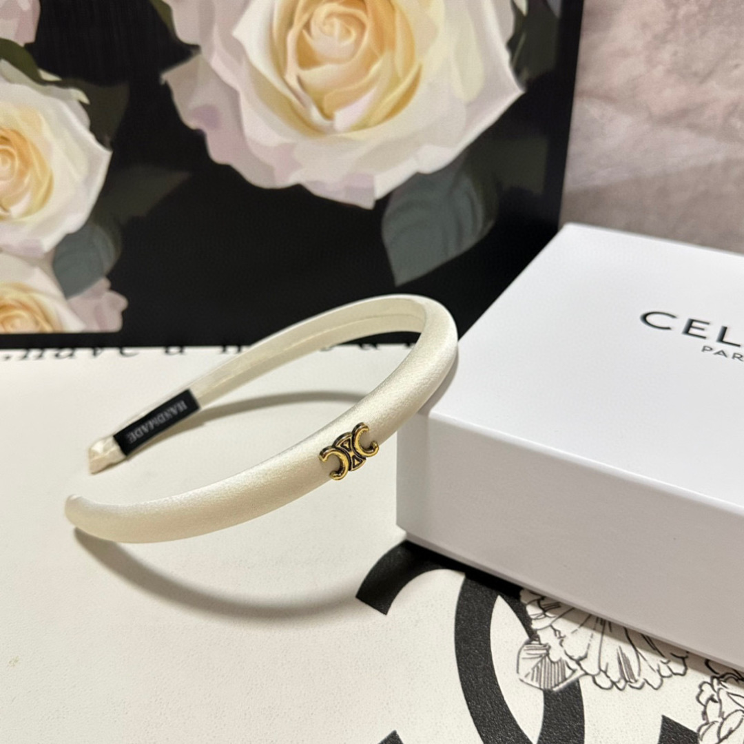 配专柜包装Celine（赛琳）最新高奢发箍小仙女入手特殊材质 不嘞头可盐可甜～