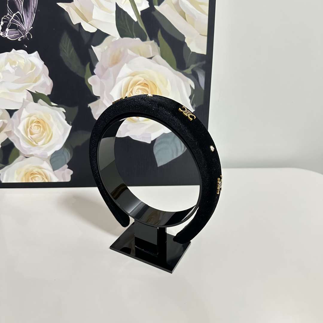 配专柜包装Celine（赛琳）最新发箍小仙女快入手特殊材质 不嘞头可盐可甜～