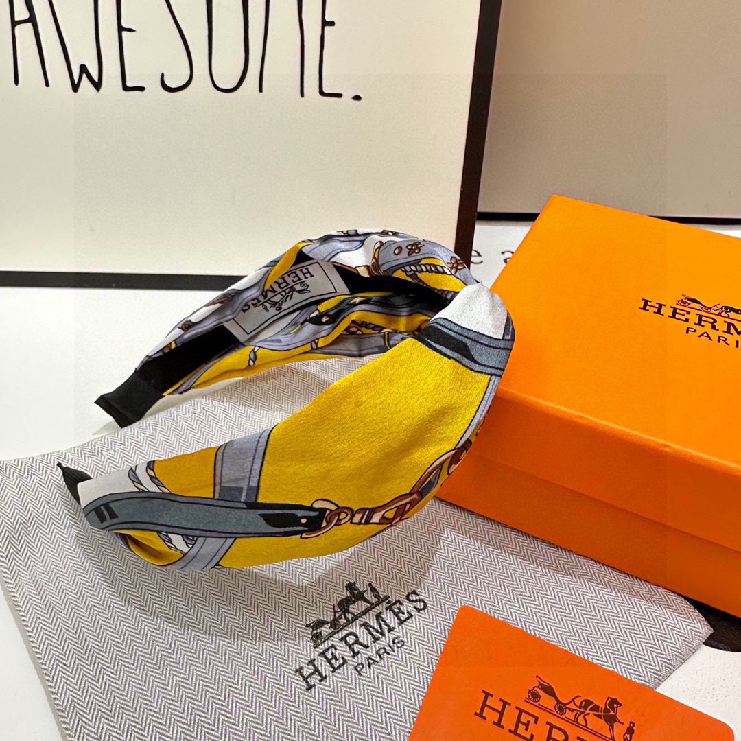 配专柜包装Hermes （爱马仕）最新发箍小仙女快入手特殊材质 不嘞头可盐可甜～