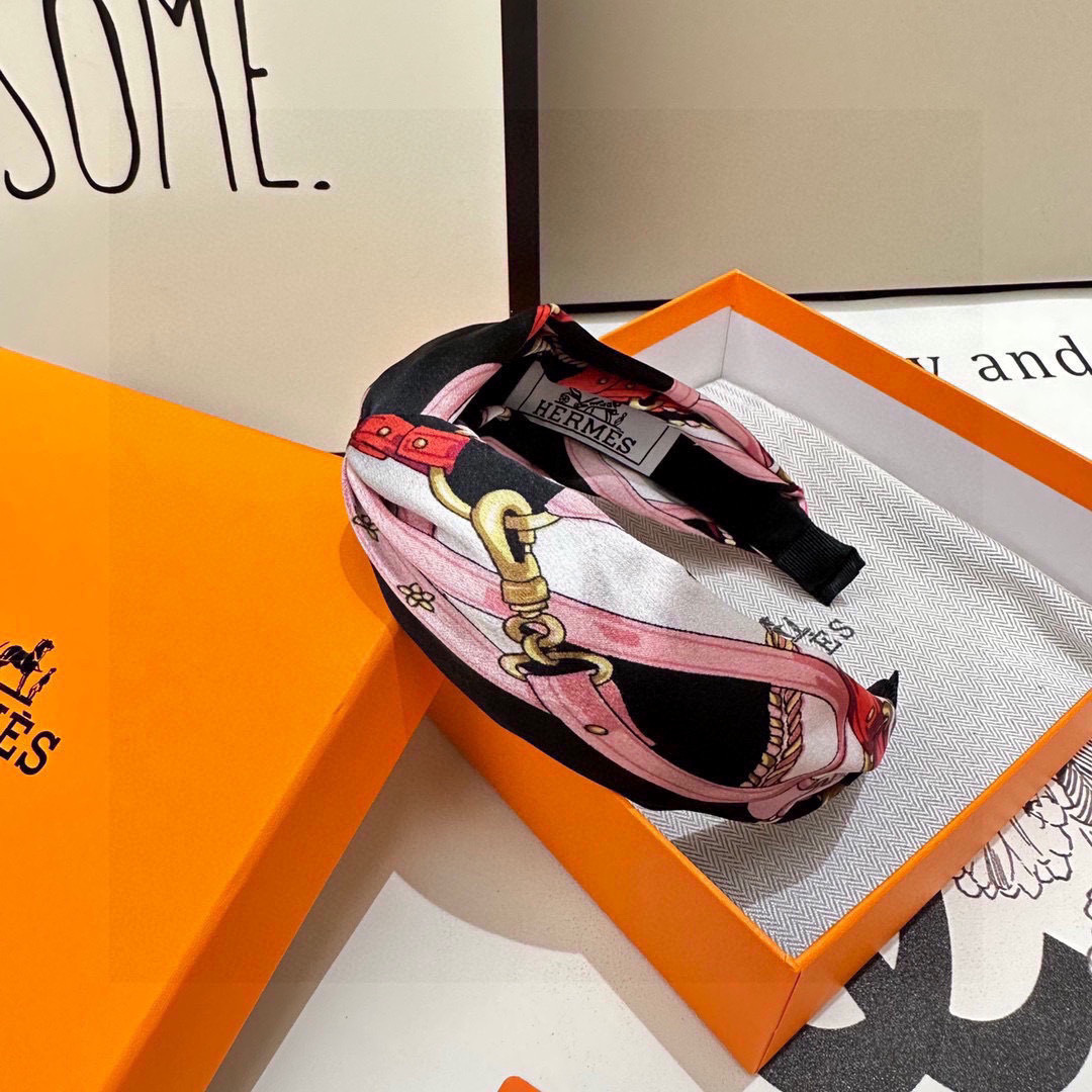 配专柜包装Hermes （爱马仕）最新发箍小仙女快入手特殊材质 不嘞头可盐可甜～