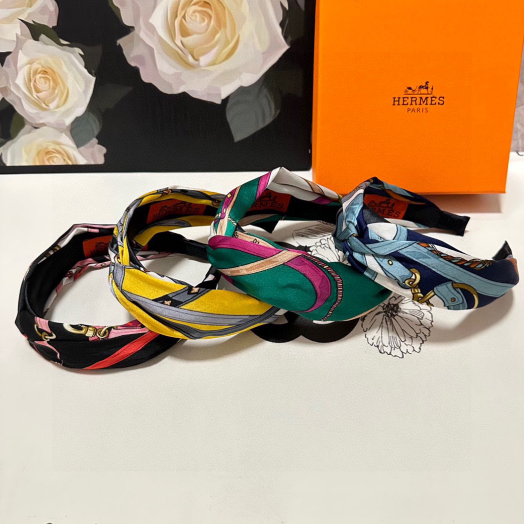 配专柜包装Hermes （爱马仕）最新发箍小仙女快入手特殊材质 不嘞头可盐可甜～
