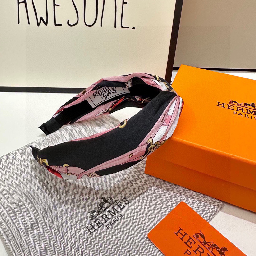 配专柜包装Hermes （爱马仕）最新发箍小仙女快入手特殊材质 不嘞头可盐可甜～